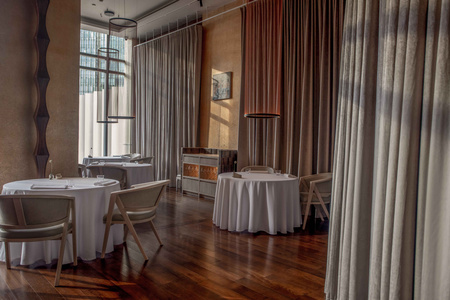 Kitchen team preparing food